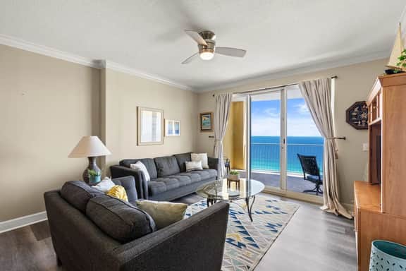 Panoramic Gulf front Condo w/ Pool - Emerald Skies - Image 2